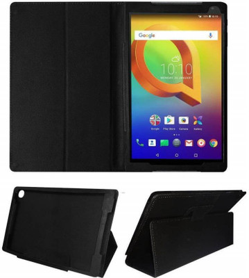 Aspir Book Cover for Alcatel PIXI 4 7 inch(Black)