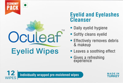 

Waypham Oculeaf Eyelid Wipes 12's Wipes(25 g)