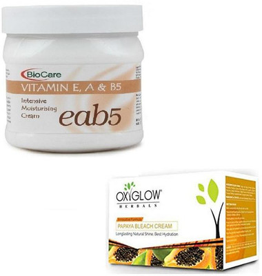

Biocare VITAMIN EAB5 CREAM 500GM WITH PAPAYA BLEACH 50GM(Set of 2)