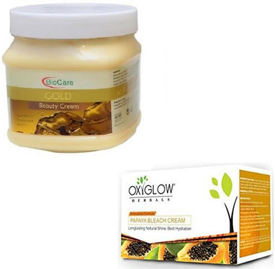 

Biocare GOLD CREAM 500GM WITH PAPAYA BLEACH 50GM(Set of 2)