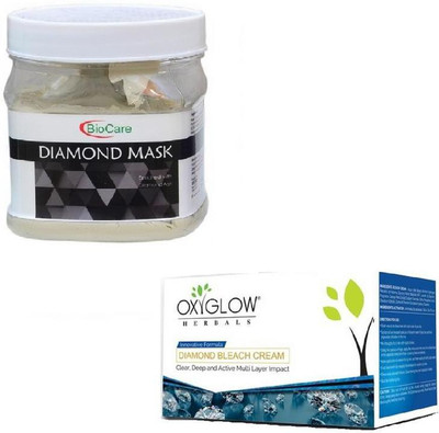 

Biocare DIAMOND MASK 500GM WITH DIAMOND BLEACH 50GM(Set of 2)