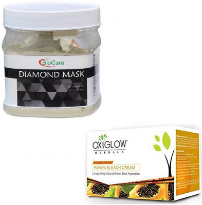 

Biocare DIAMOND MASK 500GM WITH PAPAYA BLEACH 50GM(Set of 2)