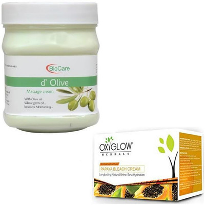 

Biocare D OLIVE CREAM 500GM WITH PAPAYA BLEACH 50GM(Set of 2)