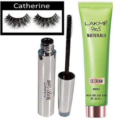 

catherine Eyelashes, Brooke Candy Mascara, 9to5 Naturale Cc Cream(Set of 3)