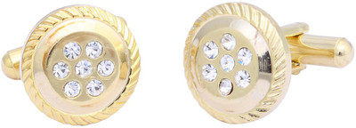 Sukkhi Alloy Cufflink(White)
