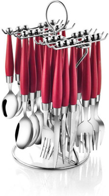 

POG Stainless Steel Cutlery Set(Pack of 24)