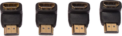 

Acuf L Shape HDMI Jointer HDMI Adapter(Compatible with LED TV, Computer, Black)