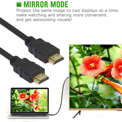 

TechGear HDMI 2.0 CABLE 4K TV BLURAY 3D DVD PS3 HDTV XBOX LCD HD TV 20M HDMI Cable(Compatible with HDTV, HDMI, Black)