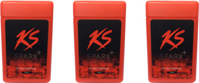 

KamaSutra SPARK POCKET PERFUME ( PACK OF 3) Pocket Perfume - For Men & Women(18 ml, Pack of 3)