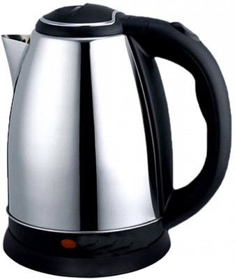 

scarlett Hot Water Pot Portable Boiler Tea Coffee Warmer Heater Cordless Electric 1.8 litre Electric Kettle(1.8 L, Silver, Black)