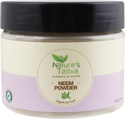 

Nature's Tattva Certified Organic Neem Powder, 175g(175 g)