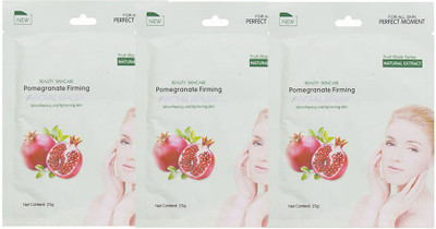 

Mond'sub PomegranateFruit Facial Mask with Natural Pomegranate Fruit Extract (75 G) Pack Of 3(75 g)