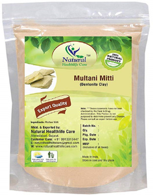 Natural HealthLife Care 100% Natural Multani Mitti Powder The Indian Clay (227GM)(227 g)