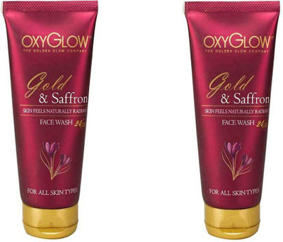 

Oxyglow GOLD SAFFRON FACE WASH 200 ML PACK OF 2 Face Wash(200 ml)