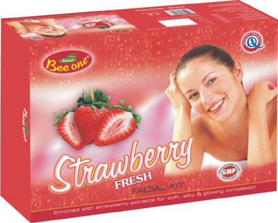 

Beeone Unisex Strawberry Facial Kit for All Skin Type 312 g