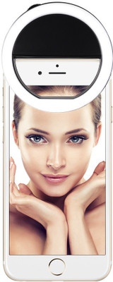 GetfitPro Rechargeable LED Selfie Flash Light For Tik Tok and Musically Ring Flash(Black & White)