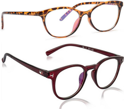 

Azmani Full Rim Round, Cat-eyed Frame(50 mm