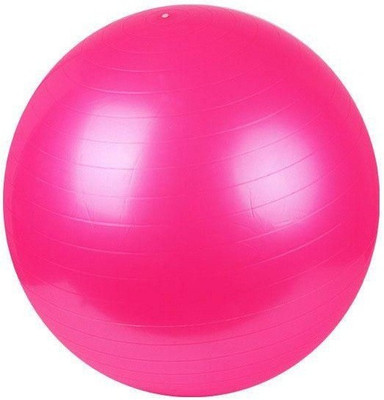 JERN Anti-Burst Fitness Exercise Stability Yoga Ball/Gym Ball (Pink, 85 cm) Gym Ball(With Pump)