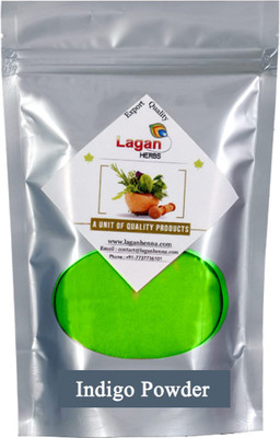 

Lagan indigo powder for hair -100g Pack | 100% Natural & Pure Hair Color(silwer)