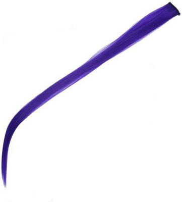 

Vivian New Single Clip Synthetics Blue Coloured Straight Extension For Women & Girls For Teen age Girls Hair Extension