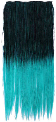 

Futurekart Generic Fashion Colorful Gradient Dying Piece Wig Clip for Cosplay - #6, One Size Hair Extension