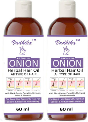 

Vadhika Premium Herbal Hair Oil(120)