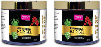 

Preethy's Boutique HAIR GEL with premium grade Aloevera gel, hibiscus extract and bhringaraj extract 200gm Hair Gel(200 g)