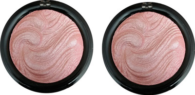 

Incolor Baking Highlighter Pretty in Pink , Set Of 2, Each of 9g, Highlighter(Pretty in Pink)