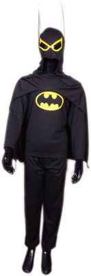 Anmol Dresses AD Batman fancy dress for kids|Batman costumes| |high quality material|Use for school competitions, Events, Annual Functions. Kids Costume Wear