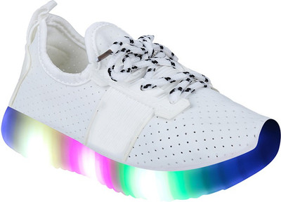 

LNG Lifestyle Boys & Girls Lace Running Shoes(White