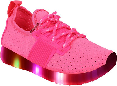 

LNG Lifestyle Boys & Girls Lace Running Shoes(Pink