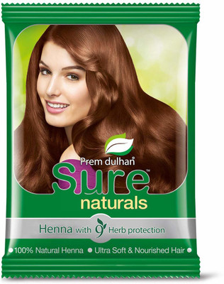 

Prem Dulhan 100% Sure Natural Henna based hair Mehendi Powder (500 gm) Natural Mehendi(Pack of 1)