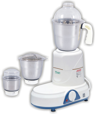 

Magic Surya M-319 650 Mixer Grinder(White, 3 Jars)