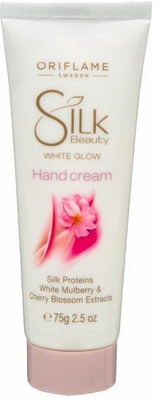 

Oriflame Sweden Silk Beauty White Glow Hand Cream(75 g)