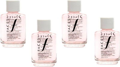 Faces Nail Enamel remover transparent 30ml PACK OF 4(120 ml)