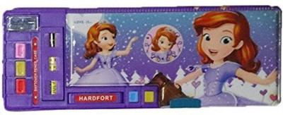 

Parteet Box Cartoon Art Plastic Pencil Box(Set of 1, Multicolor)