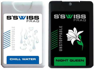 

S'SWISS CHILL WATER AND NIGHT QUEEN UNSTOPPABLE Perfume - 40 ml(For Men & Women)