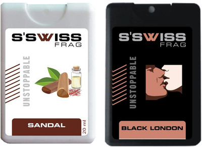 S'SWISS SANDAL AND BLACK LONDON UNSTOPPABLE Perfume - 40 ml(For Men & Women)