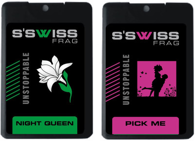 

S'SWISS NIGHT QUEEN AND PICK ME UNSTOPPABLE Perfume - 40 ml(For Men & Women)