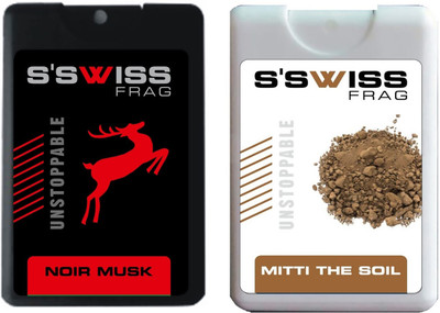 

S'SWISS NOIR MUSK AND MITTI THE SOIL UNSTOPPABLE Perfume - 40 ml(For Men & Women)