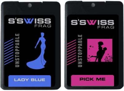 

S'SWISS LADY BLUE AND PICK ME UNSTOPPABLE Perfume - 40 ml(For Men & Women)