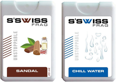 

S'SWISS SANDAL AND CHILL WATER UNSTOPPABLE Perfume - 40 ml(For Men & Women)