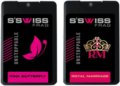 

S'SWISS PINK BUTTERFLY AND ROYAL MARRIAGE UNSTOPPABLE Perfume - 40 ml(For Men & Women)