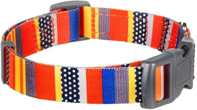 

Pets Empire Pet 25MM Adjustable Multi-Colored Dog Cotton Collar, Neck 42cm-66cm, , Collars for Dogs(30 Kg)-1 Piece Scorpion Everyday Collar(, Multi