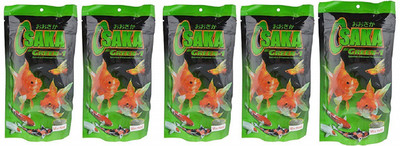 

Foodie Puppies Osaka Spirulina Enhanced Formulation Green Fish Food - 200g (Pack of 5) 200 g Dry Fish Food(Pack of 5)