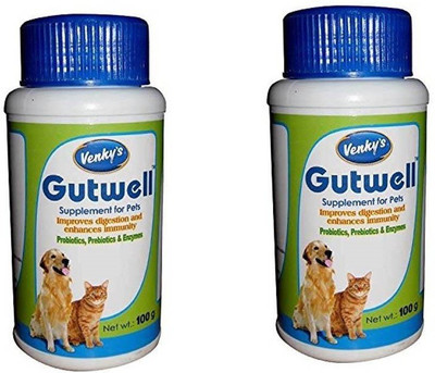 

Venky's GUTWELL 100GM (PACK OF 2) Pet Health Supplements(200 mg)