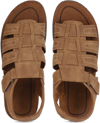 Bata FUSION SANDAL Men Brown Casual