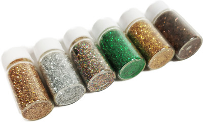 

ruby's collection 6 Shade Shimmer Glitter-02(Multicolor)