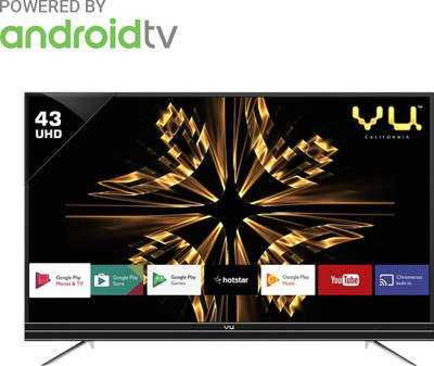 

Vu Official Android 109cm (43 inch) Ultra HD (4K) LED Smart TV(43SU128)