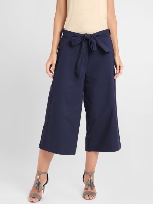 KAZO Regular Fit Women Blue Trousers